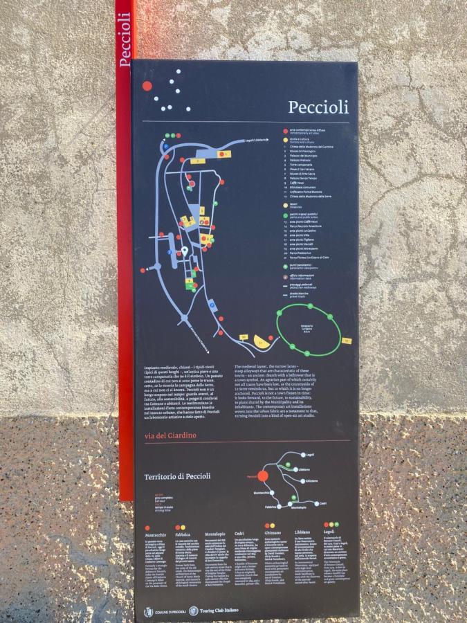Casa Bel Vedere Peccioli Extérieur photo